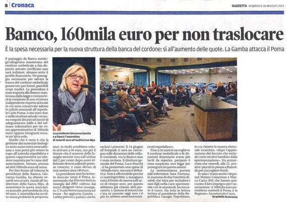 Gazzetta di Mantova 26 Maggio 2013