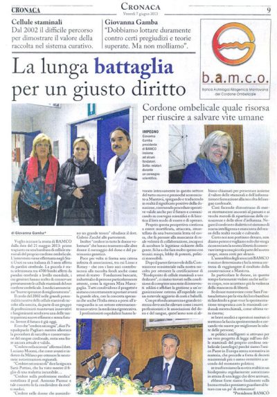 La Nuova Cronaca 6 Luglio 2013