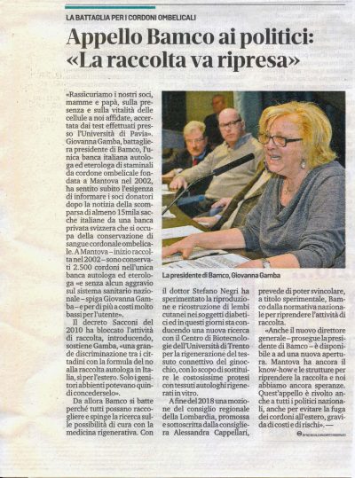 Gazzetta di Mantova 1 ottobre 2019