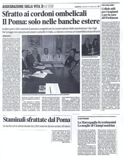 Gazzetta di Mantova 9 Ottobre 2012