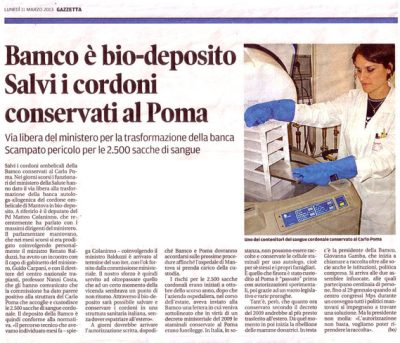Gazzetta di Mantova 11 Marzo 2013