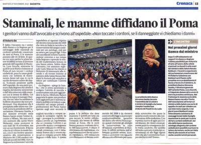 Gazzetta di Mantova 27 Novembre 2012
